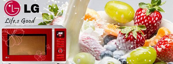 انواع مدل های ماکروفر ال جی
