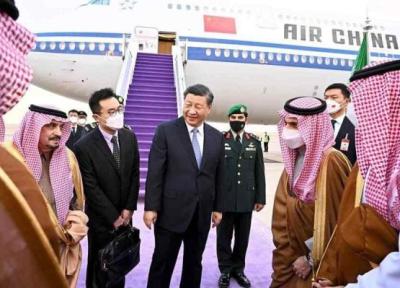 عکس، رئیس جمهوری چین وارد عربستان شد
